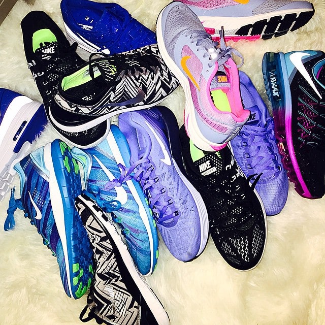Khloe Kardashian's Instagram post of her Nike sneakers -- posted on January 24, 2015