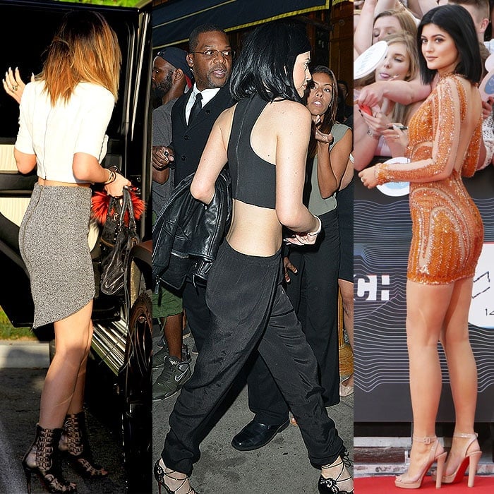Kylie Jenner old butt