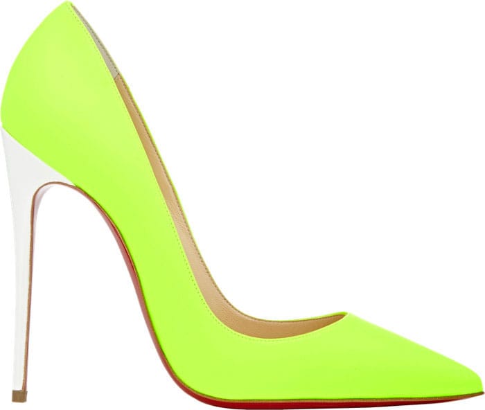 Christian Louboutin So Kate Pumps in Fluorescent Yellow