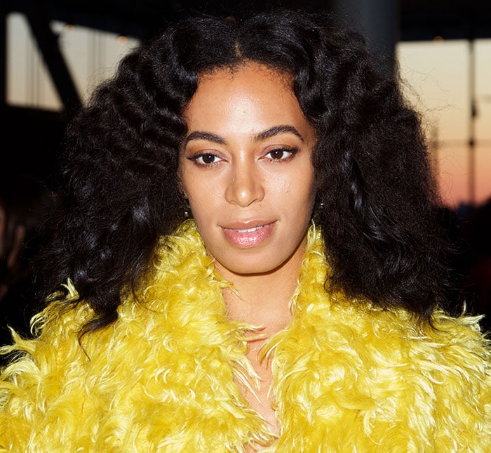 Solange Knowles appeared at the opening party of The Whitney Museum in New York City looking like one of Sesame Street’s iconic characters, Big Bird