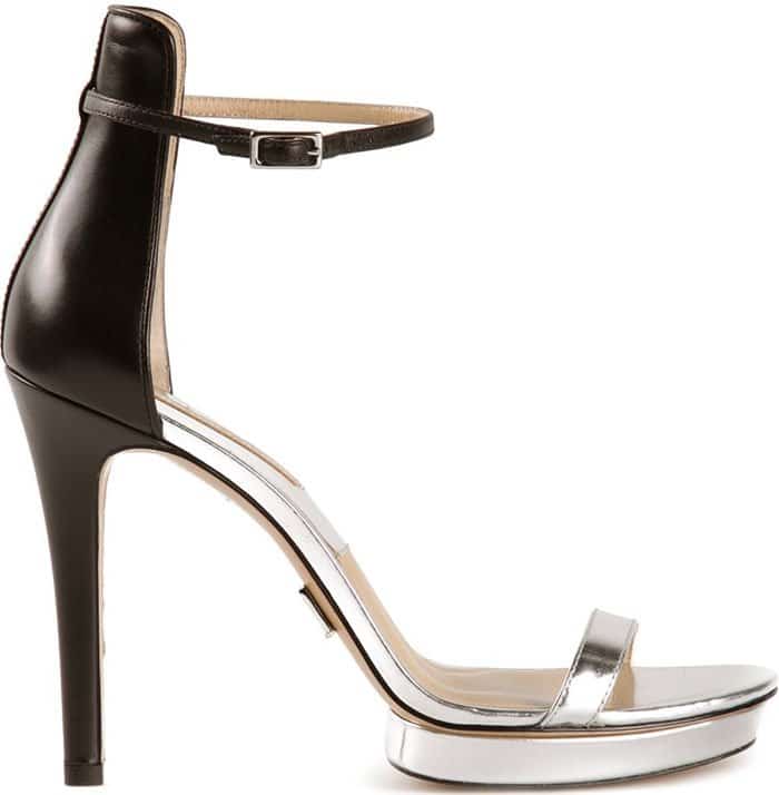 Michael Kors Doris Metallic Platform Sandals