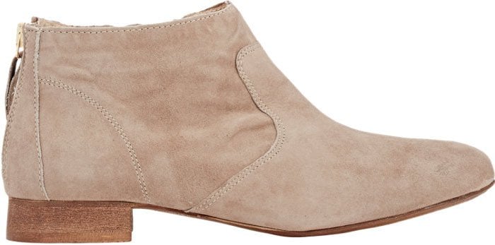 Barneys New York Back Zip Ankle Boots