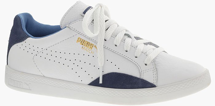 Puma Match Lo-Basic Sports Sneakers White Blue