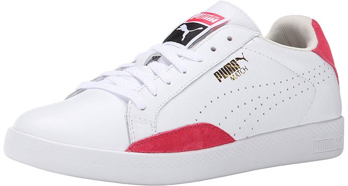 Puma Match Lo-Basic Sports Sneakers White Pink