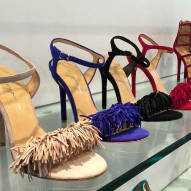 More colors of the Daya fringed ankle-strap sandals