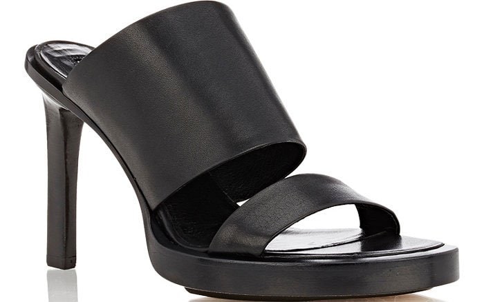 Ann Demeulemeester Double-Band Platform Sandals