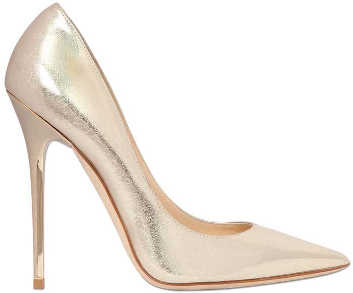 Jimmy Choo Anouk Etched Leather Pumps