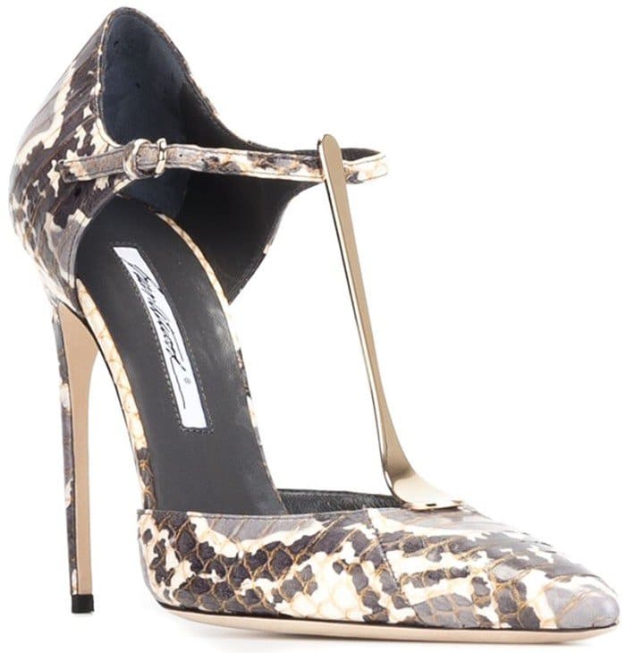 Brian Atwood 'Astral' pumps gray leather