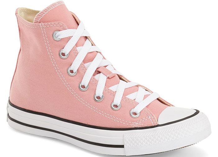 Converse Chuck Taylor High-Top Sneakers Pink