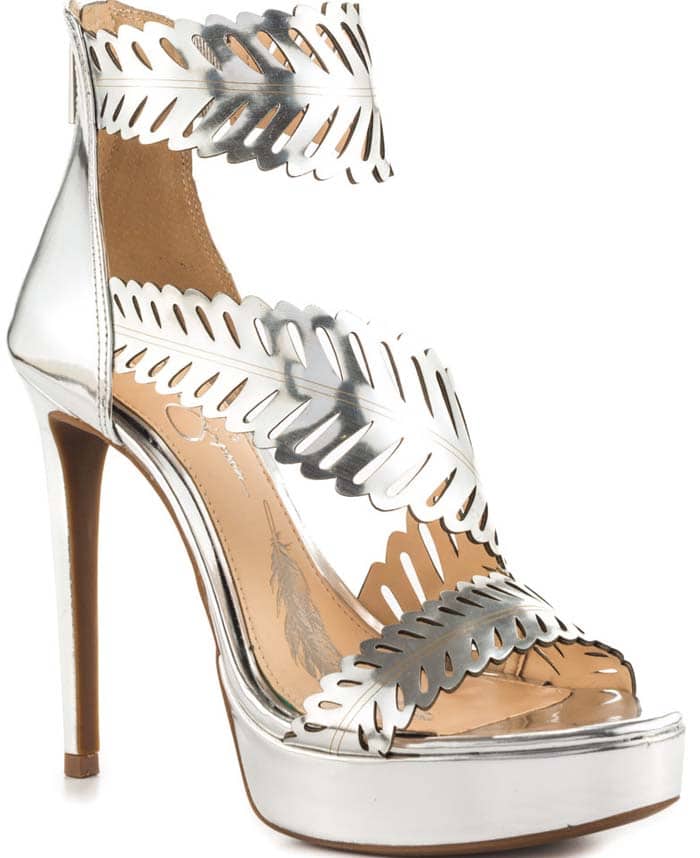 Jessica Simpson Azure Silver Dress Shoes