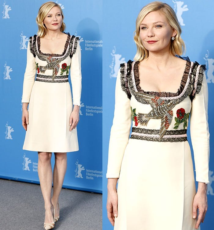 Kirsten Dunst at the photocall for 'Midnight Special' during the 66th annual International Berlin Film Festival (Berlinale) in Berlin, Germany on February 12, 2016