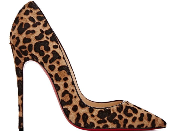 Christian Louboutin So Kate Pumps in Leopard