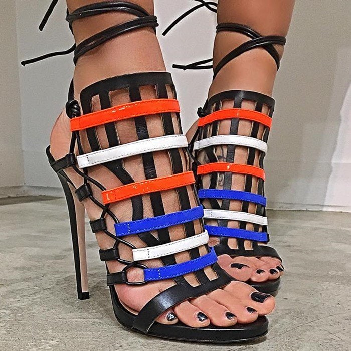Ruthie Davis Beyond Gladiator Lace-Up Sandal