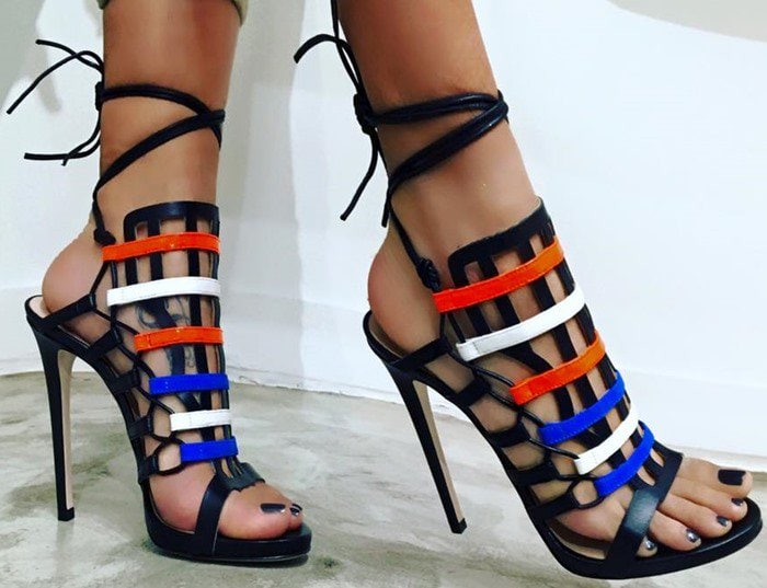 Ruthie Davis Beyond Gladiator Lace-Up Sandals