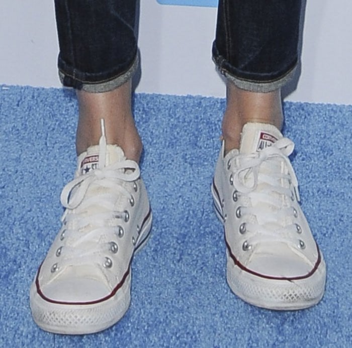 Charlize Theron in Converse Chuck Taylor All Star sneakers
