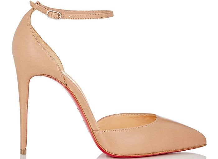 Christian Louboutin "Uptown" Ankle-Strap Pumps