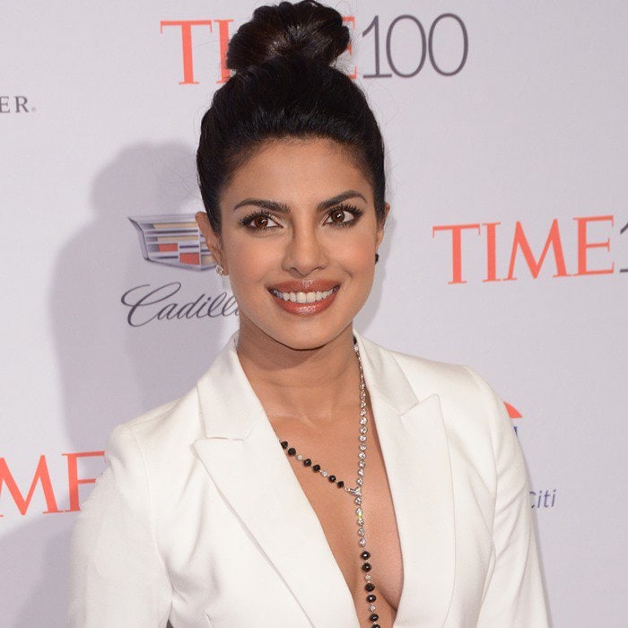 Priyanka Chopra at the 2016 Time 100 Gala held at the Time Warner Center in New York City on April 26, 2016