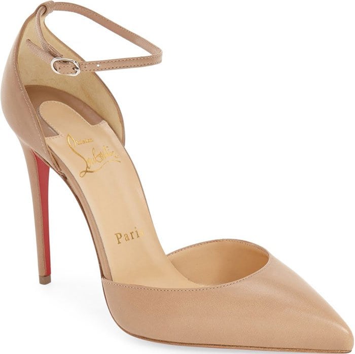 Christian Louboutin Uptown Pumps Nude Leather