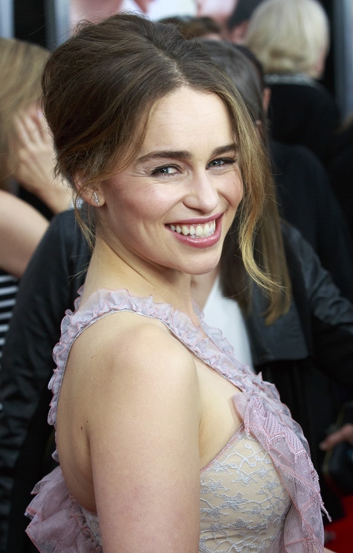 World premiere of 'Me Before You' - Arrivals Featuring: Emilia Clarke Where: New York, United States When: 23 May 2016 Credit: WENN.com