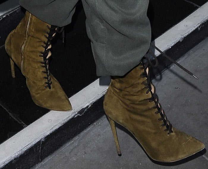 in Yeezy Lace-Up Boots