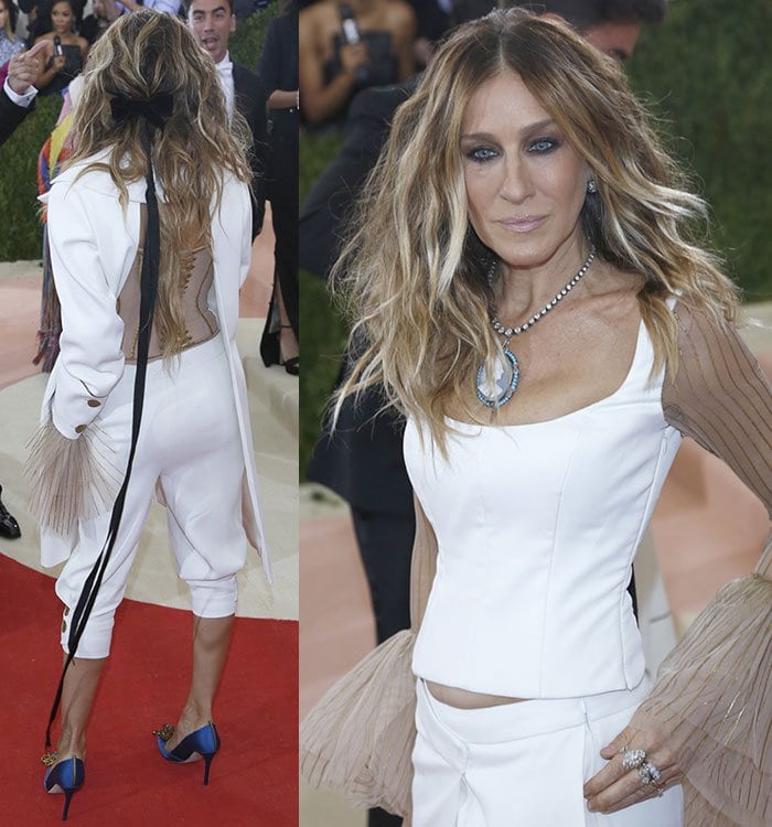 Sarah Jessica Parker at the "Manus x Machina: Fashion In An Age Of Technology" Costume Institute Gala