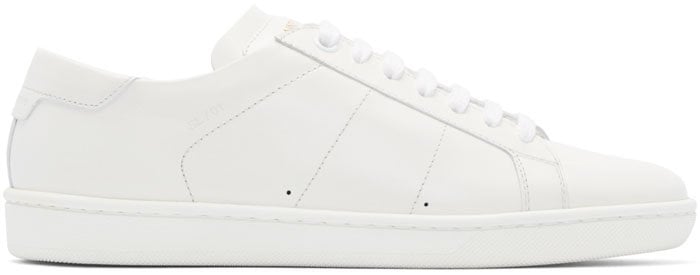Saint Laurent Court Sneakers White 1
