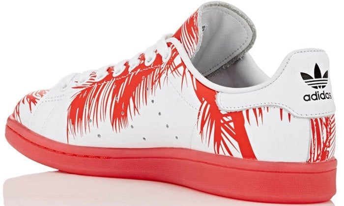Adidas Stan Smith Palm Tree Red 3