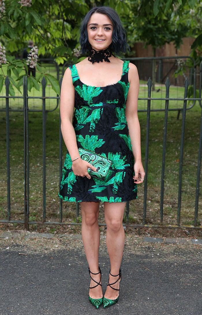 Maisie Williams at the Serpentine Gallery Summer Party 2016
