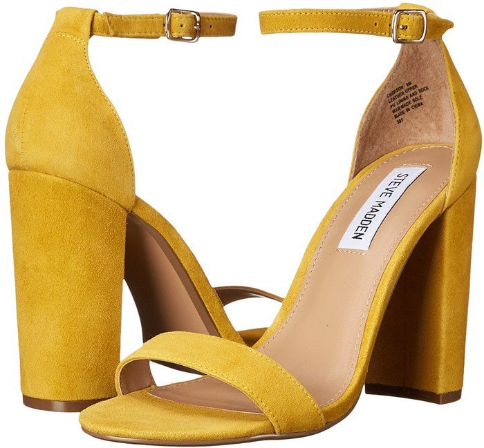 Steve Madden Carrson Yellow Suede