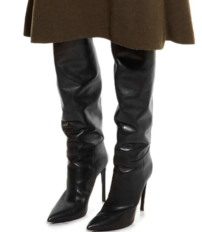 Balenciaga 'All Time' Over-the-Knee Leather Boots