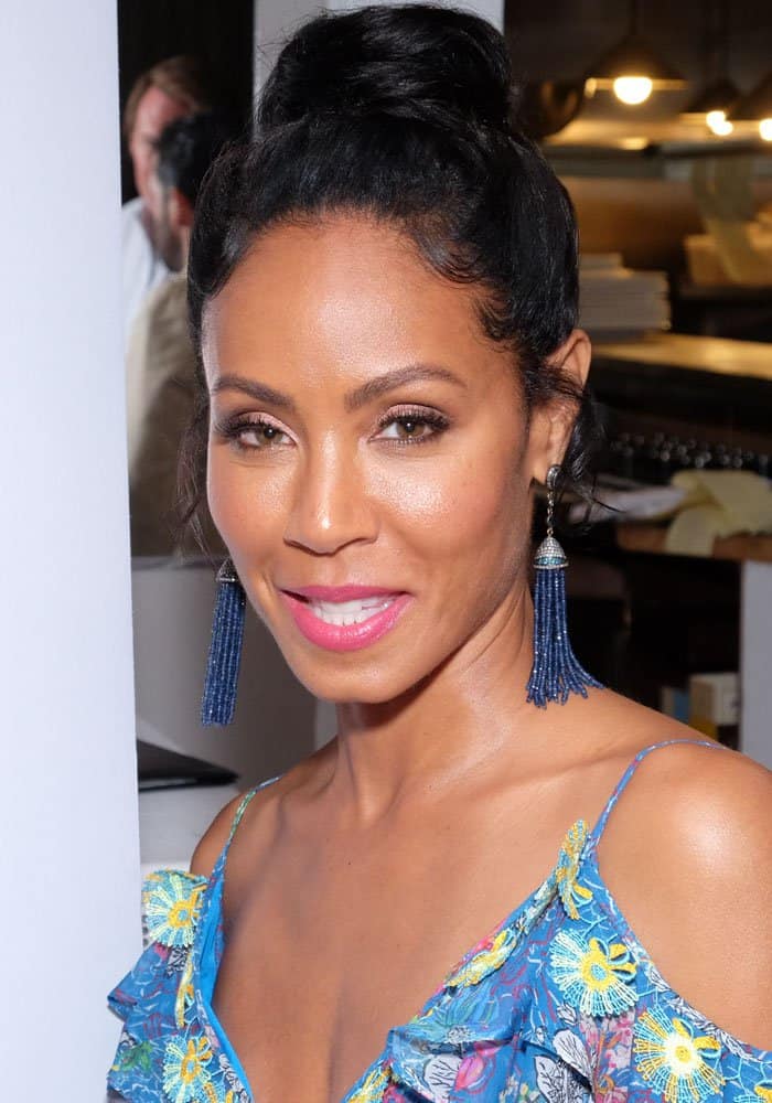 Haute Living magazine hosts an intimate dinner with Jada Pinkett Smith to celebrate her upcoming movie "Girls Trip" at Southampton on July 21, 2017