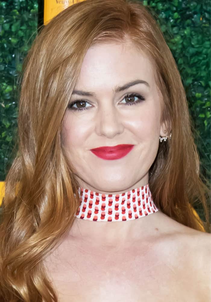 Isla Fisher at the 7th annual Veuve Clicquot Polo Classic at the Pacific Palisades on October 15, 2016