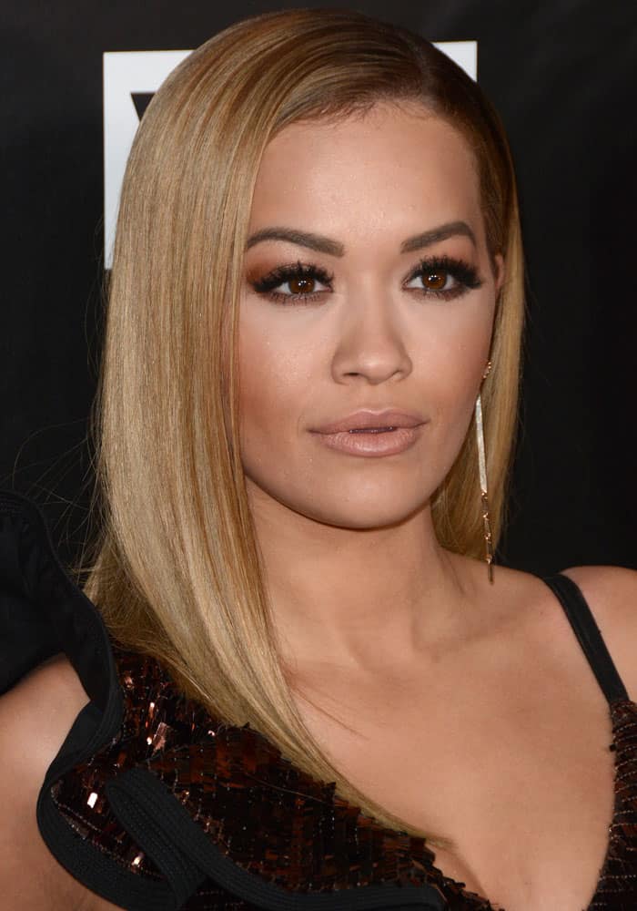 Rita Ora at the VH1 America's Next Top Model premiere party at Vandal, New York on December 9, 2016