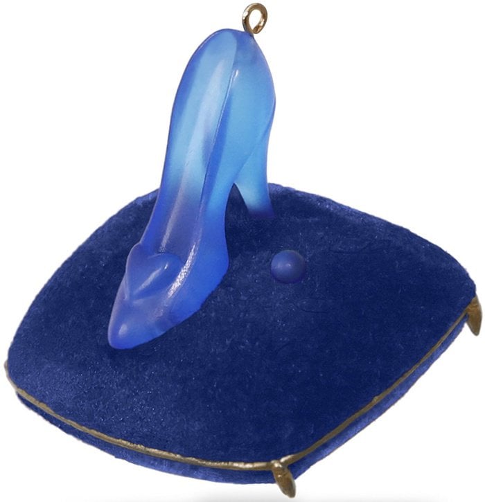 Cinderella Fit for a Princess Mini Christmas Ornament with Light