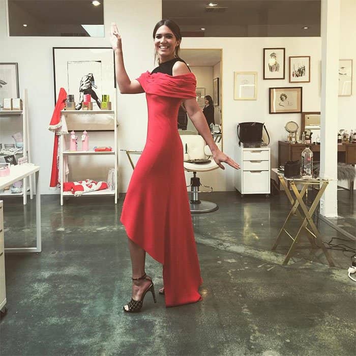 Mandy Moore's Instagram post that she captioned, "Off to the finale screening of #thisisus ... Sometimes you just gotta go dressed as your favorite emoji 💃🏻💃🏻💃🏻💃🏻" -- posted on March 14, 2017.