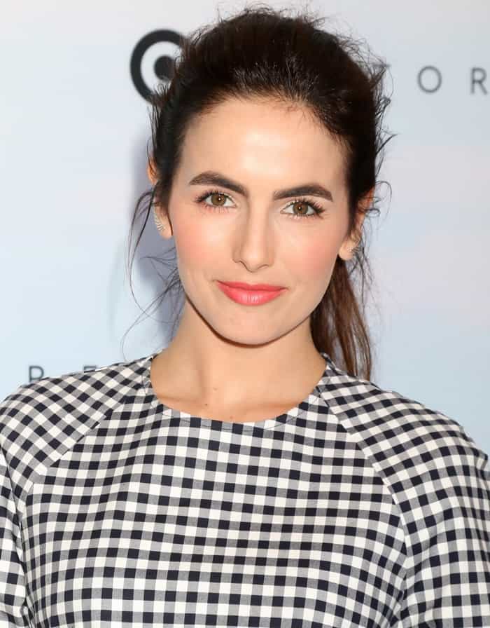 Camilla Belle attends the launch of Victoria Beckham for Target collection in New York City on April 1, 2017
