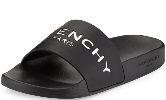 Givenchy Logo Rubber Slides