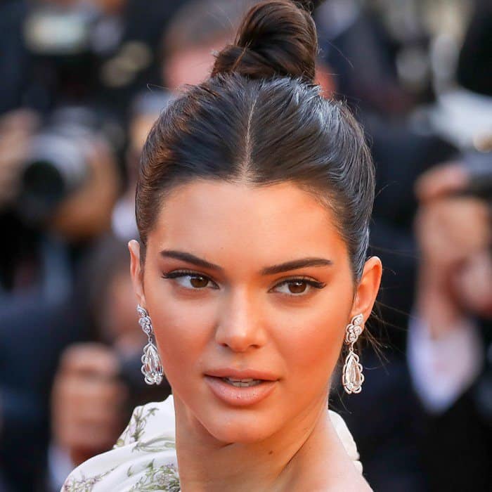 Kendall Jenner's glittering Chopard diamond earrings