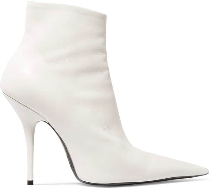 Balenciaga leather ankle boots