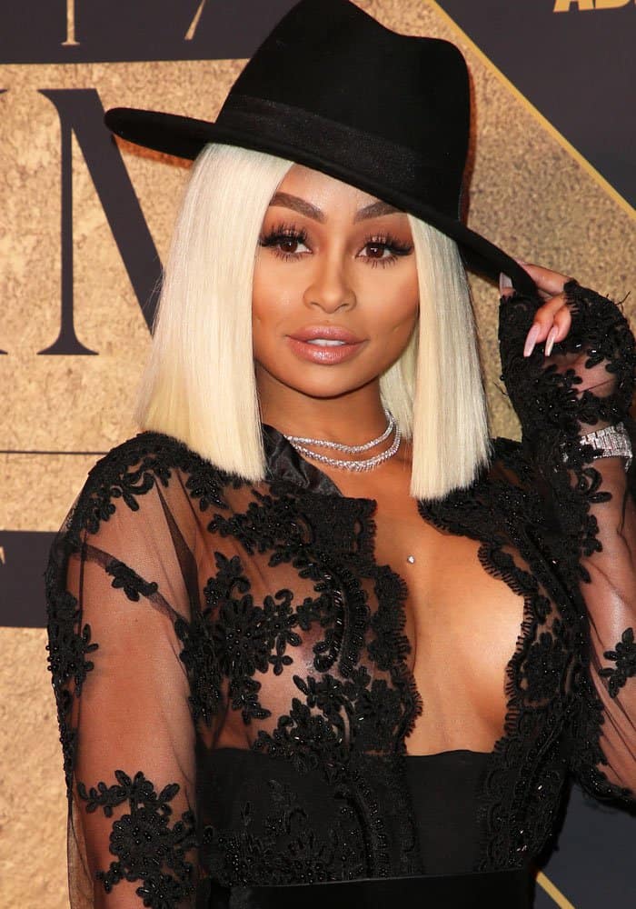 Blac Chyna at the 2017 Maxim Hot 100 party in Hollywood on June 24, 2017