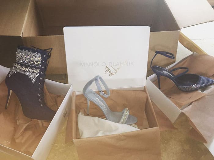 Zendaya uploads a photo of Rihanna's gifts in 2016