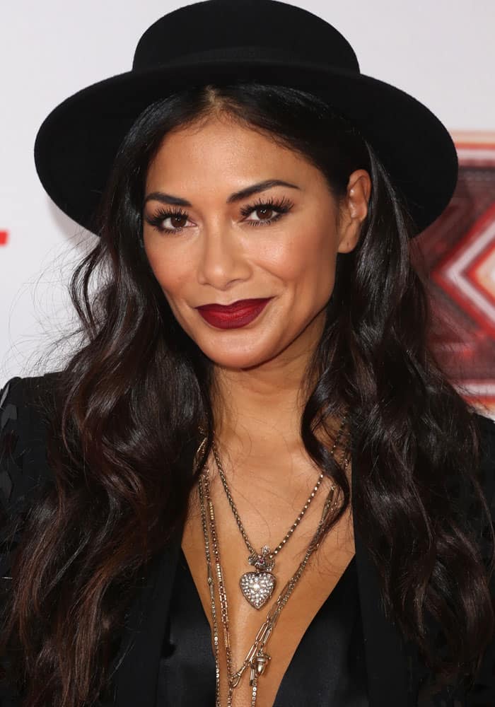 Nicole Scherzinger at the "X Factor" launch held at the Picturehouse in London on August 30, 2017