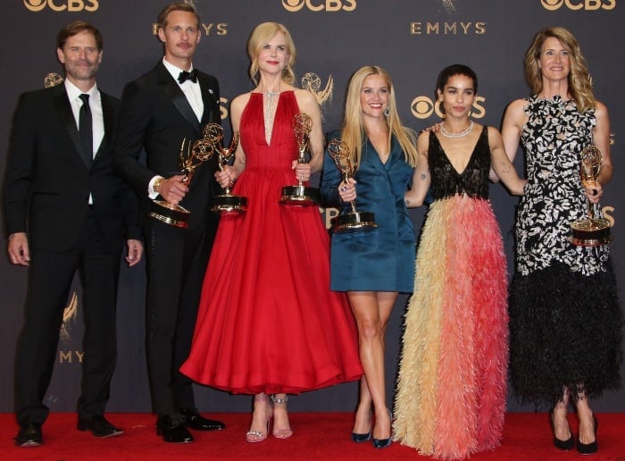 The cast of "Big Little Lies" at the 69th Emmy Awards