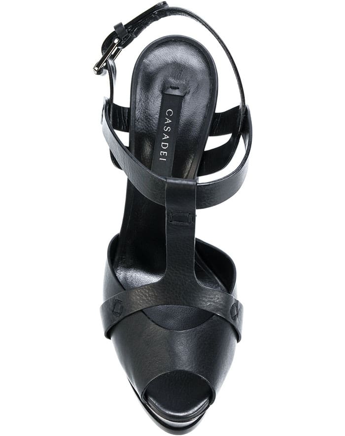 Casadei T-Bar platform sandals