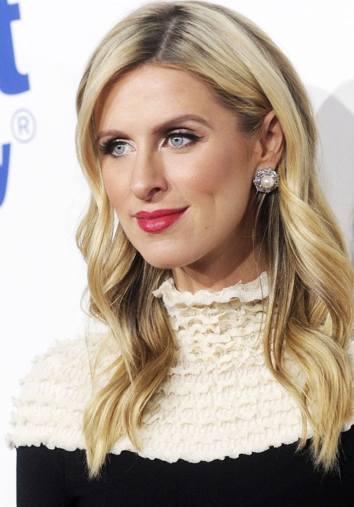 Nicky Hilton at the 2017 Samsung charity gala at Skylight Clarkson Square in New York on November 2, 2017