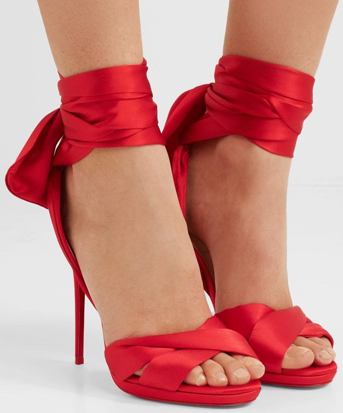 christian louboutin red sandals