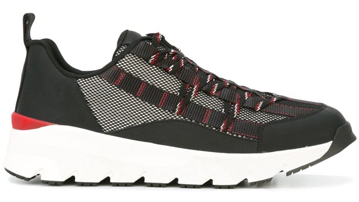 Dior Homme Block Panel Lace-Up Sneakers