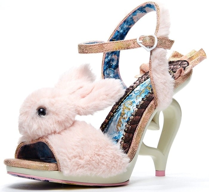 Fluffy Love Irregular Choice Bunny Heels