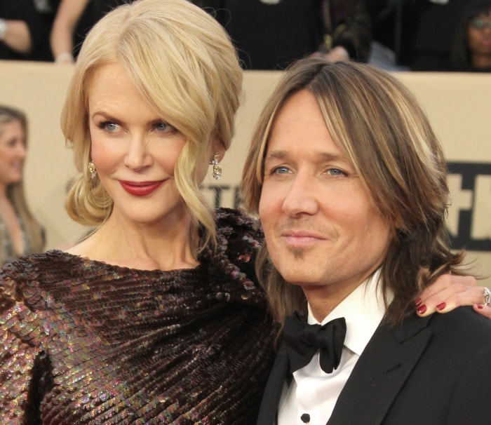 Nicole couples up with her supportive husband and country star Keith Urban