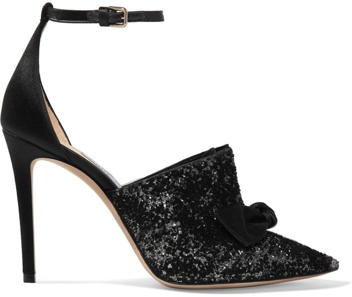 If you're looking for just a touch of sparkle, then these Cinderella mules are the way to go